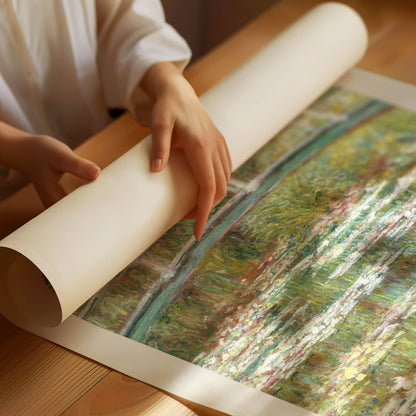 Claude Monet Bridge Poster