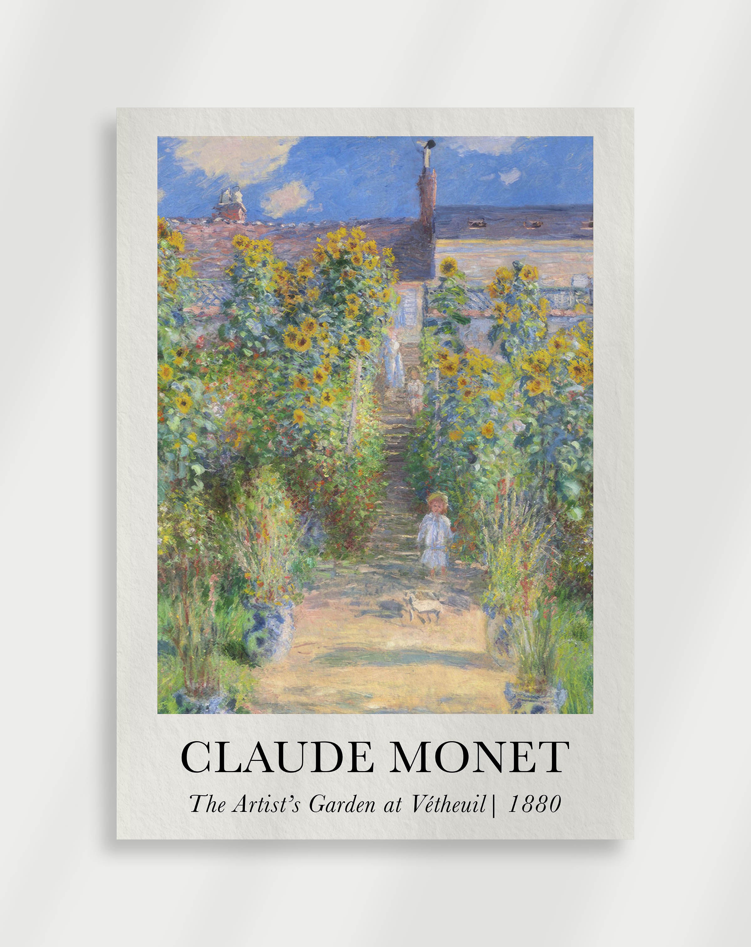 Claude monet Garden Poster