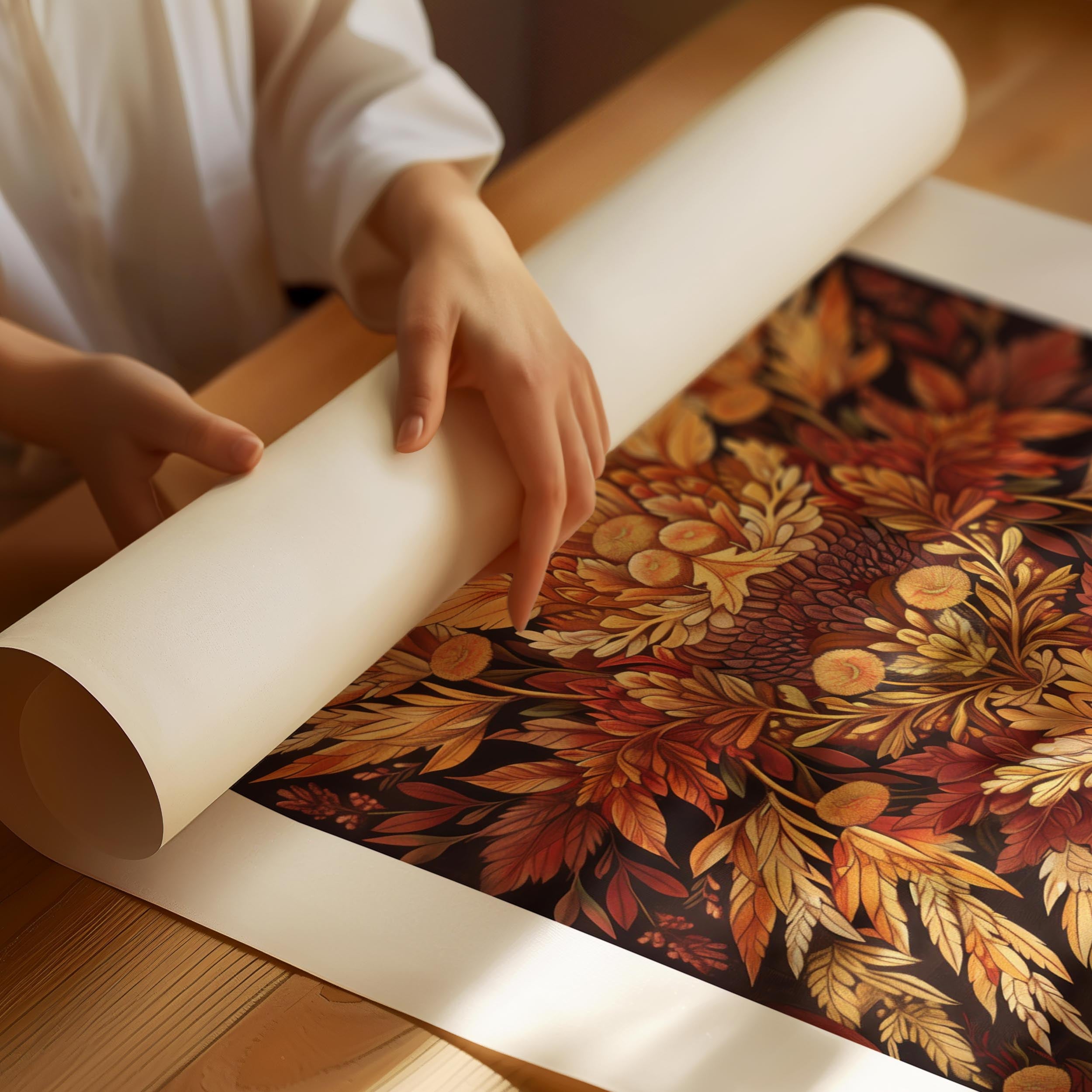William Morris botaniska höst Poster
