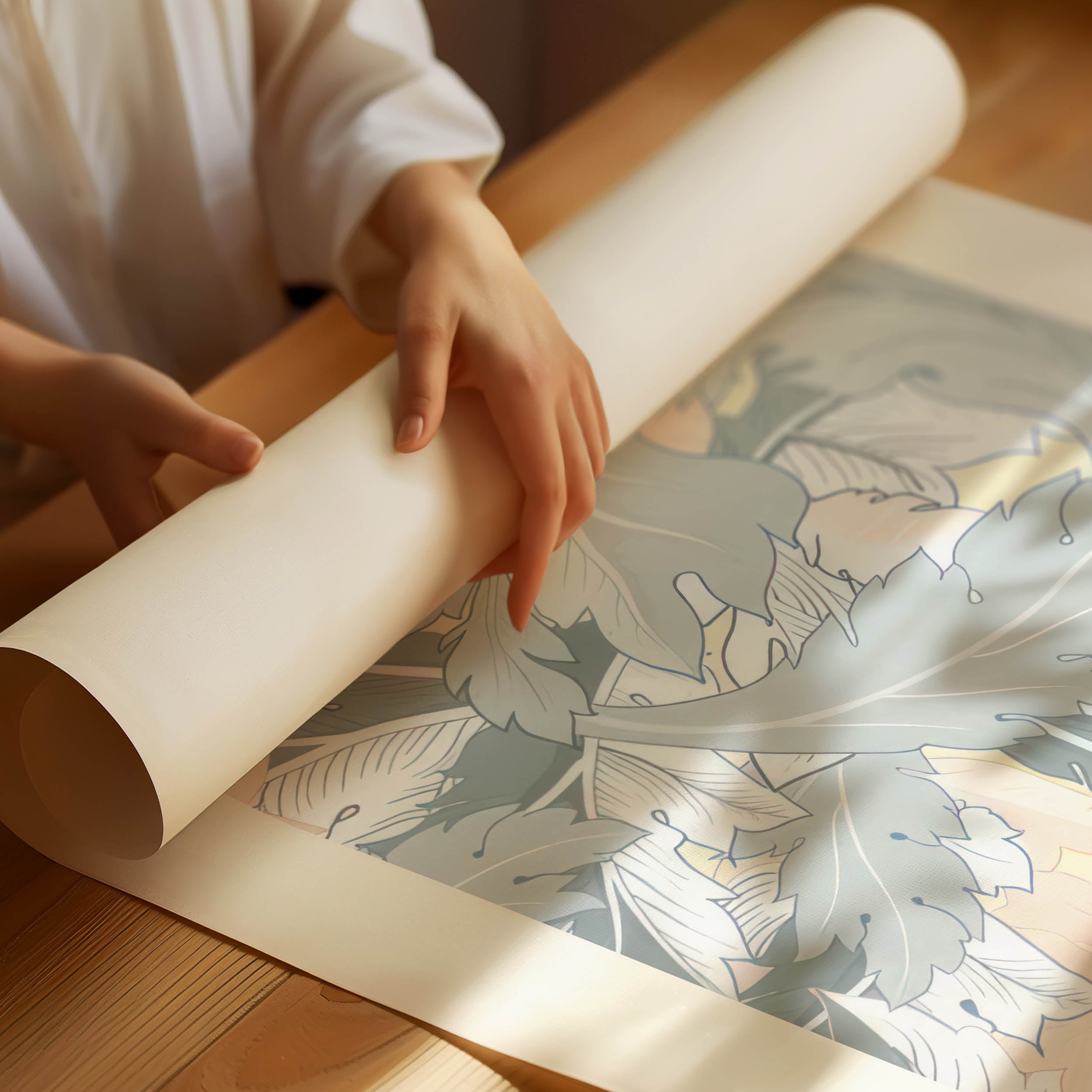 William Morris Acanthus Poster