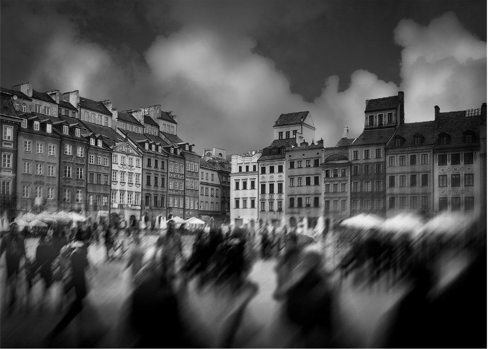 Historisk By Bevægelseskort