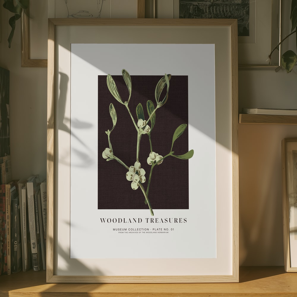 Studien om mistlar i skogsmiljö Poster