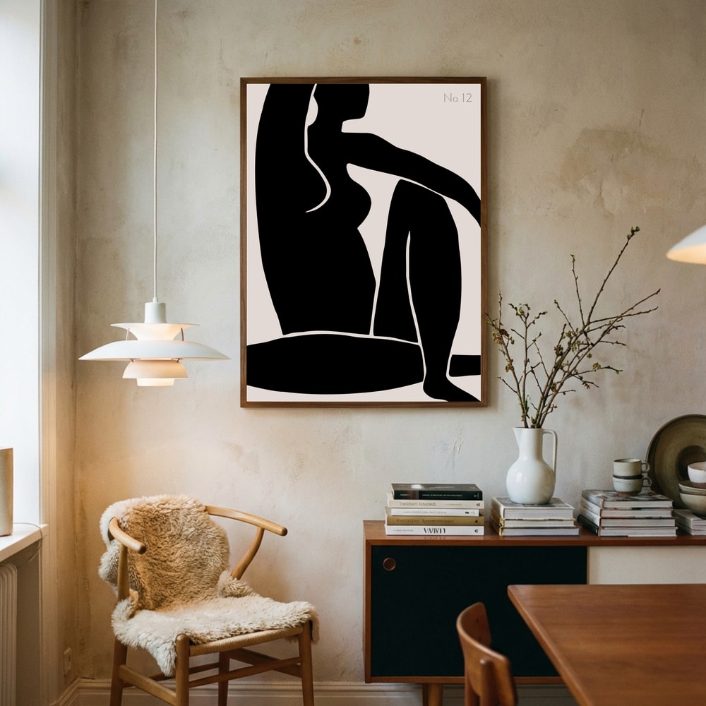 Graceful Silhouette Poster