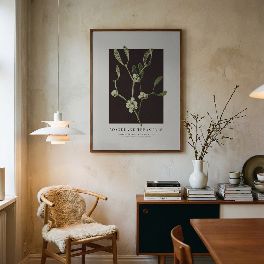 Studien om mistlar i skogsmiljö Poster