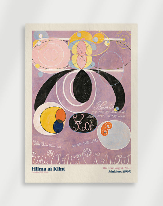 Hilma af Klint "De tio största"