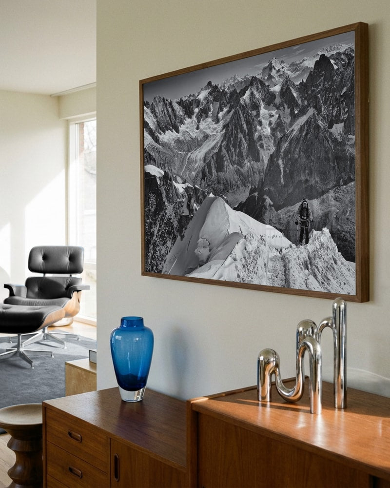 Alpine Summit View Poster