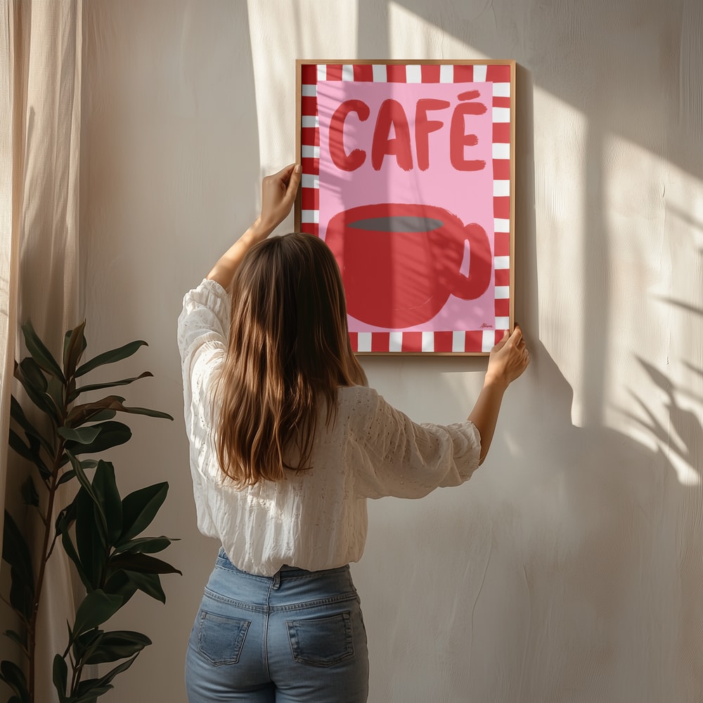 Affiche de café
