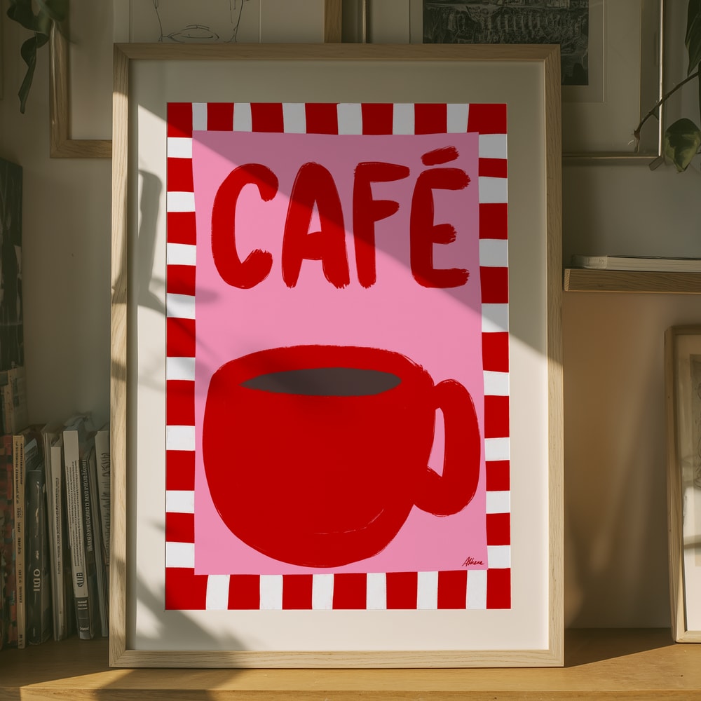 Affiche de café