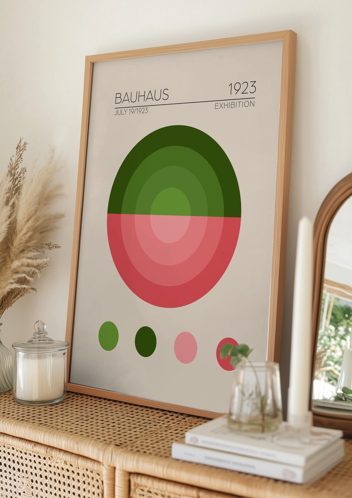 Geometrisk Harmoni Poster