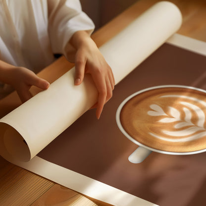 Cafe Latte Coffee Poster