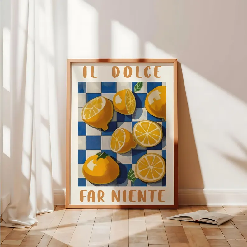 IL dolce citron Poster