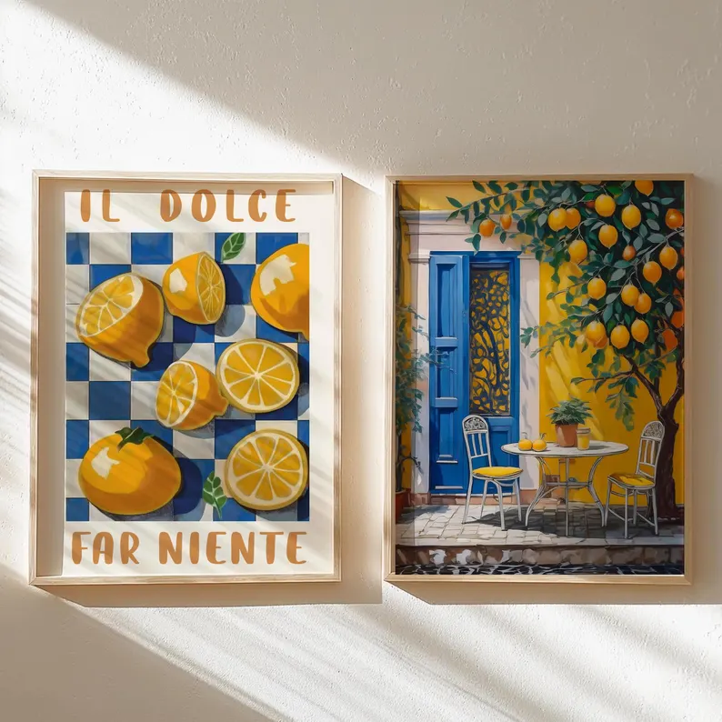 IL dolce citron Poster