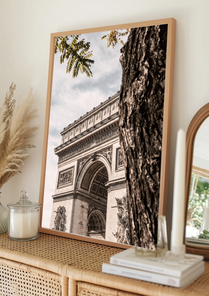 Triumfbågen Paris Poster
