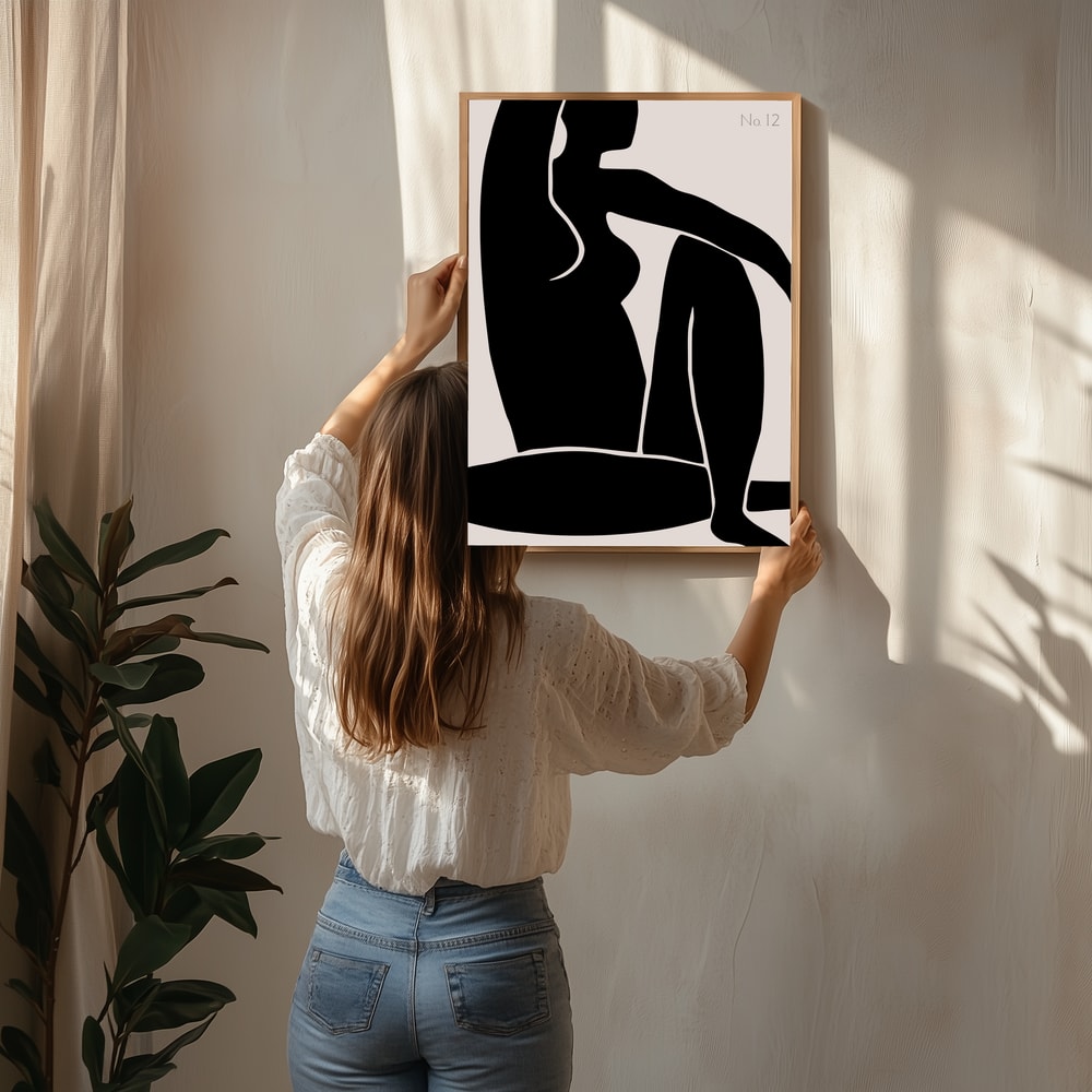 Graceful Silhouette Poster