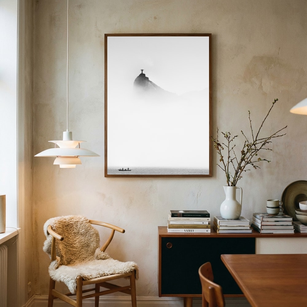Tåget Kristus Frelseren-plakat