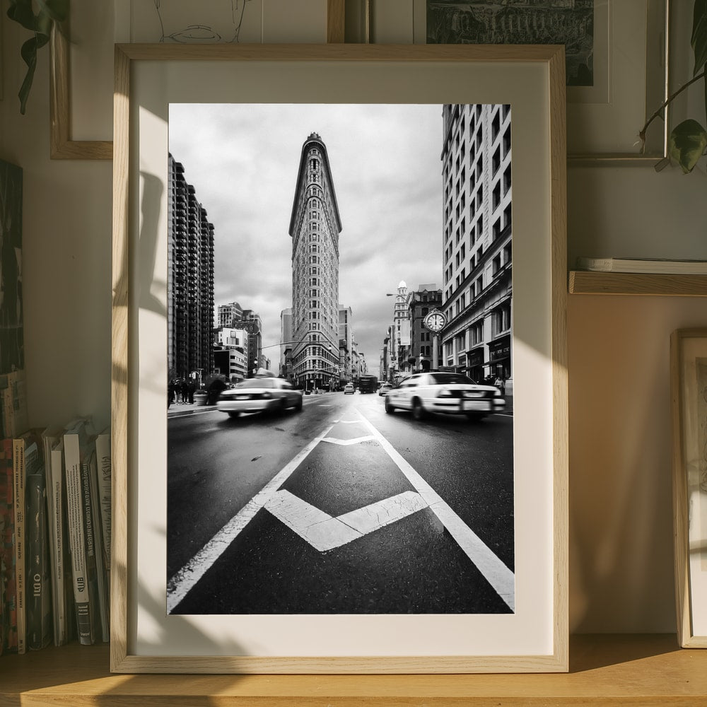 Ikonisk Flatiron City Motion Poster