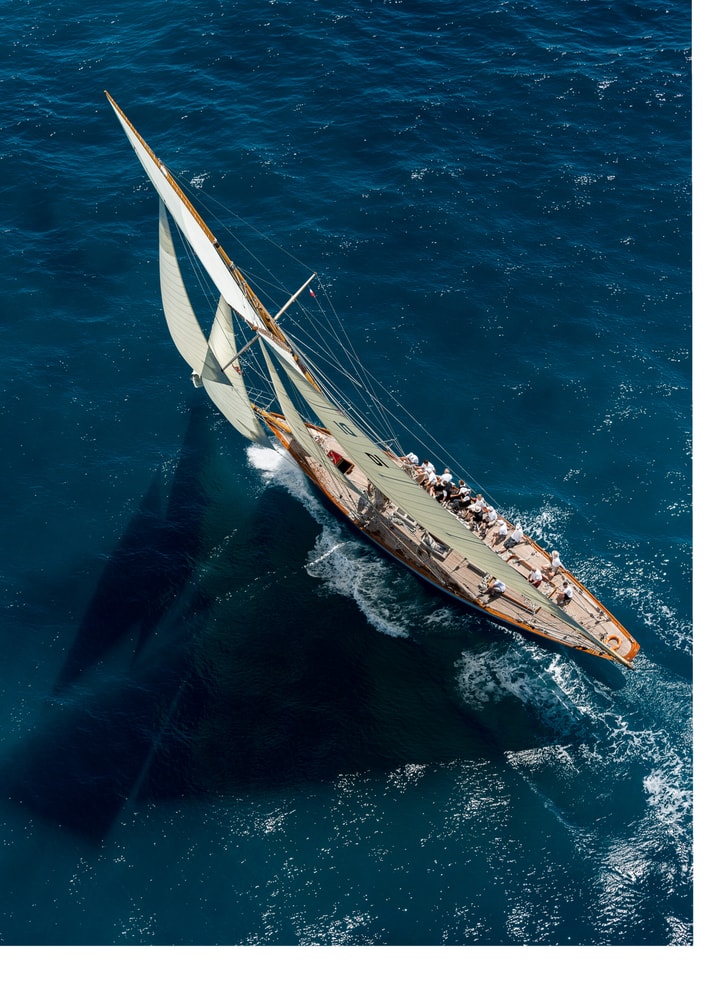 Majestic Ocean Sailboat Poster