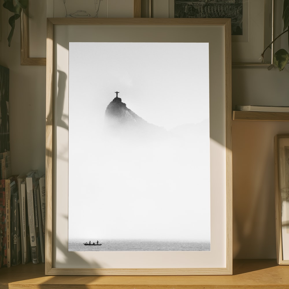 Tåget Kristus Frelseren-plakat