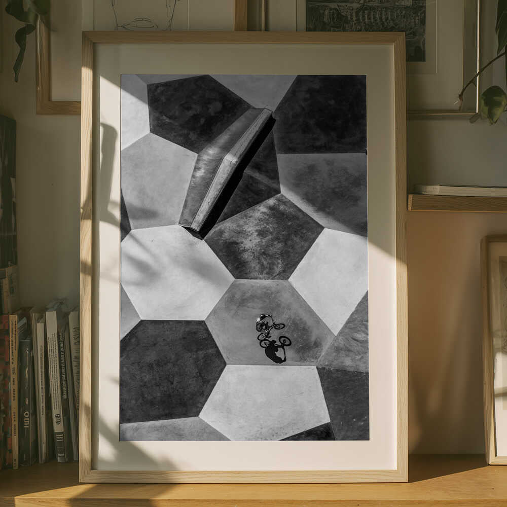 BMX Park Geometri Poster