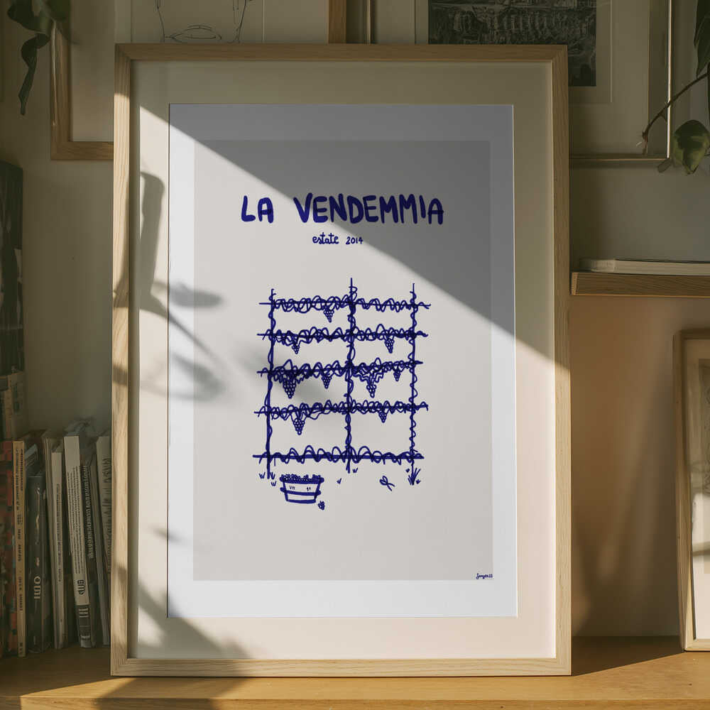 La vendemmia Poster