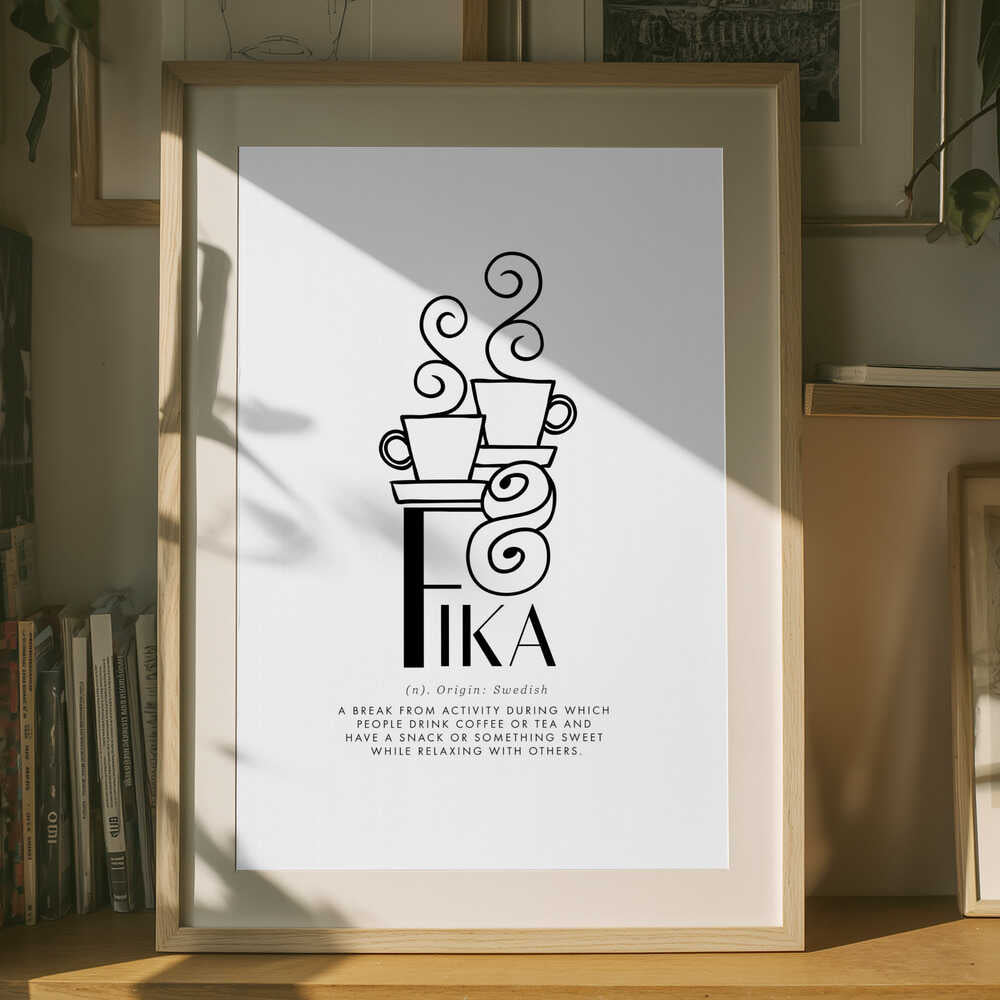 Svensk Fika Poster