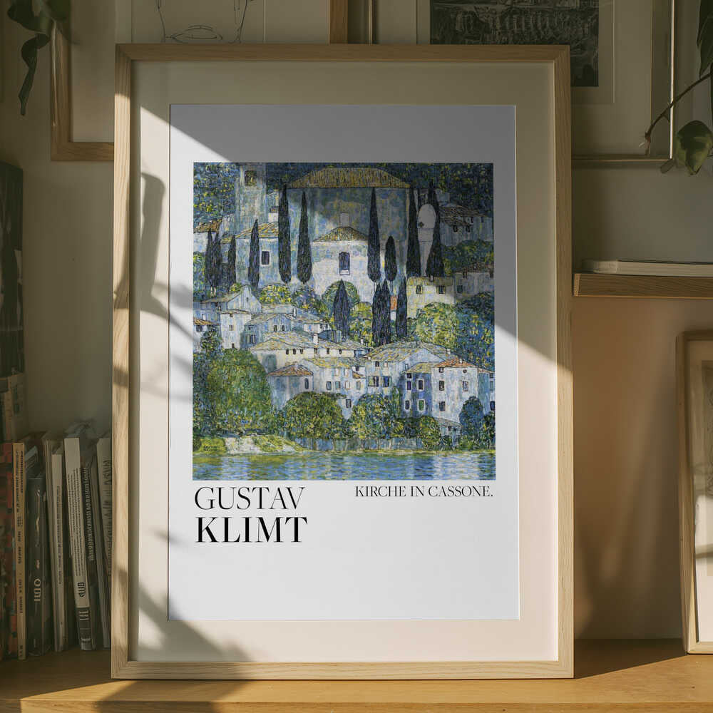 Kirche In Cassone (1913) Affisch