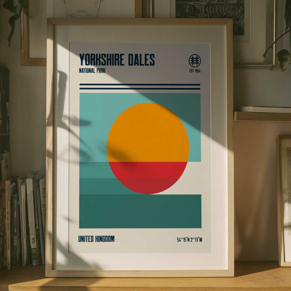 Rejseplakat: Yorkshire Dales National Park