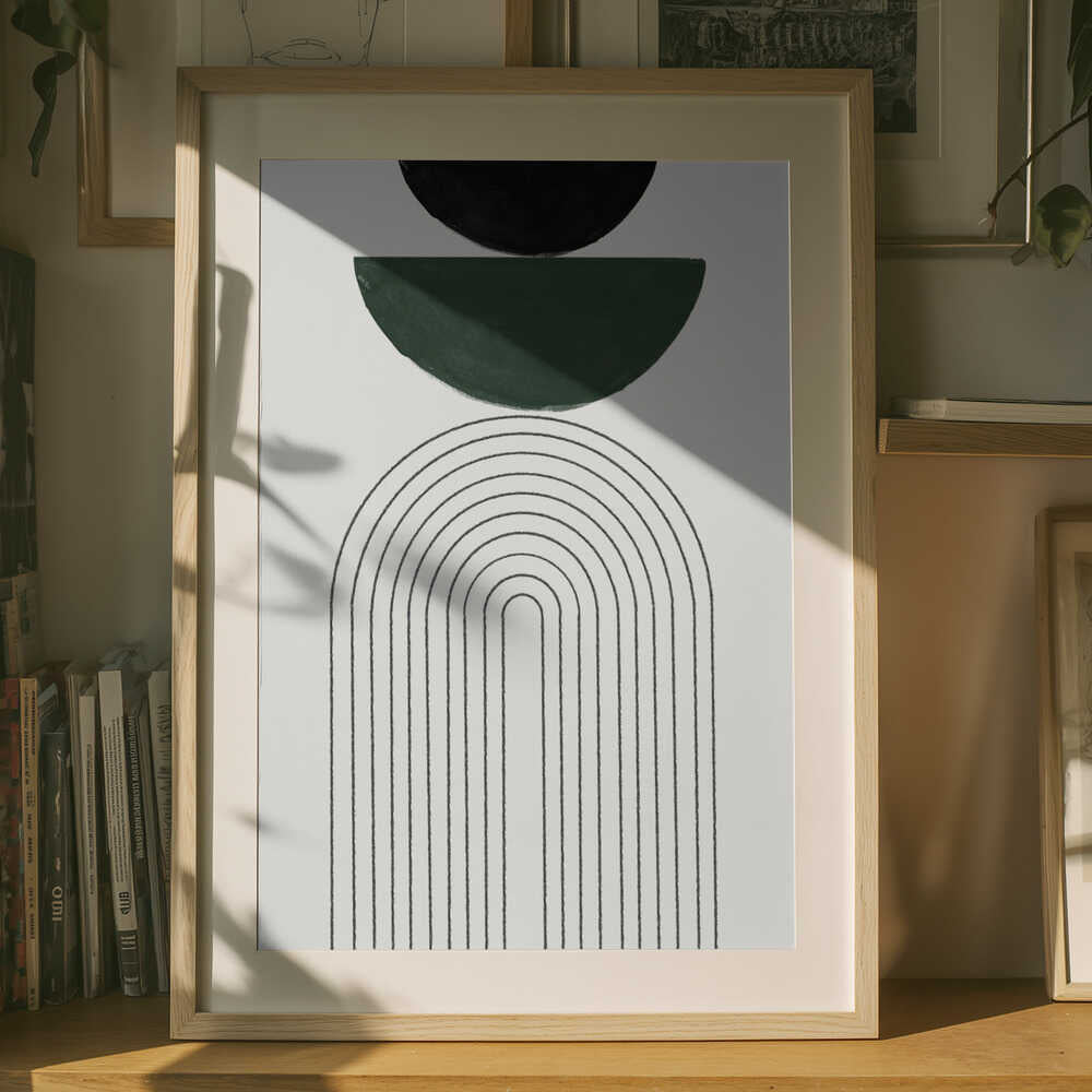Arched Geometry Poster