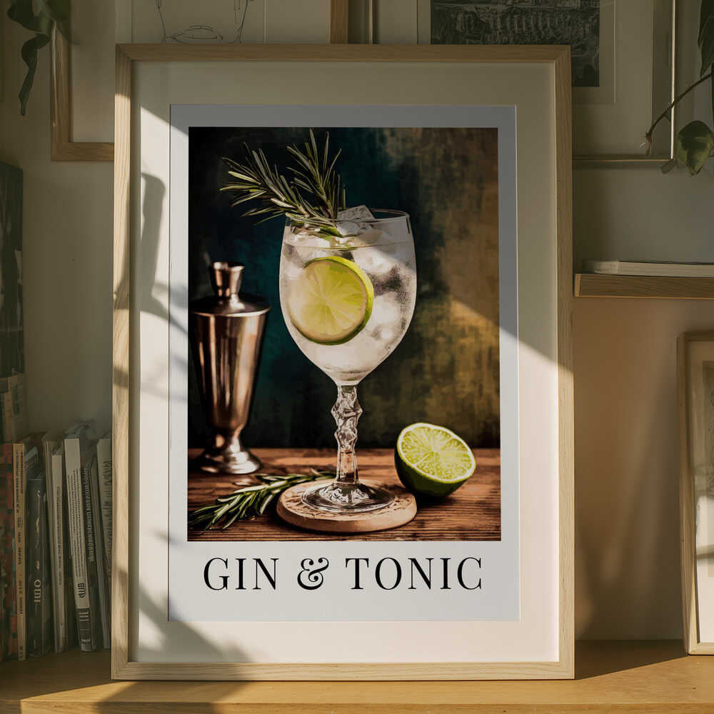 Gin & Tonic Poster