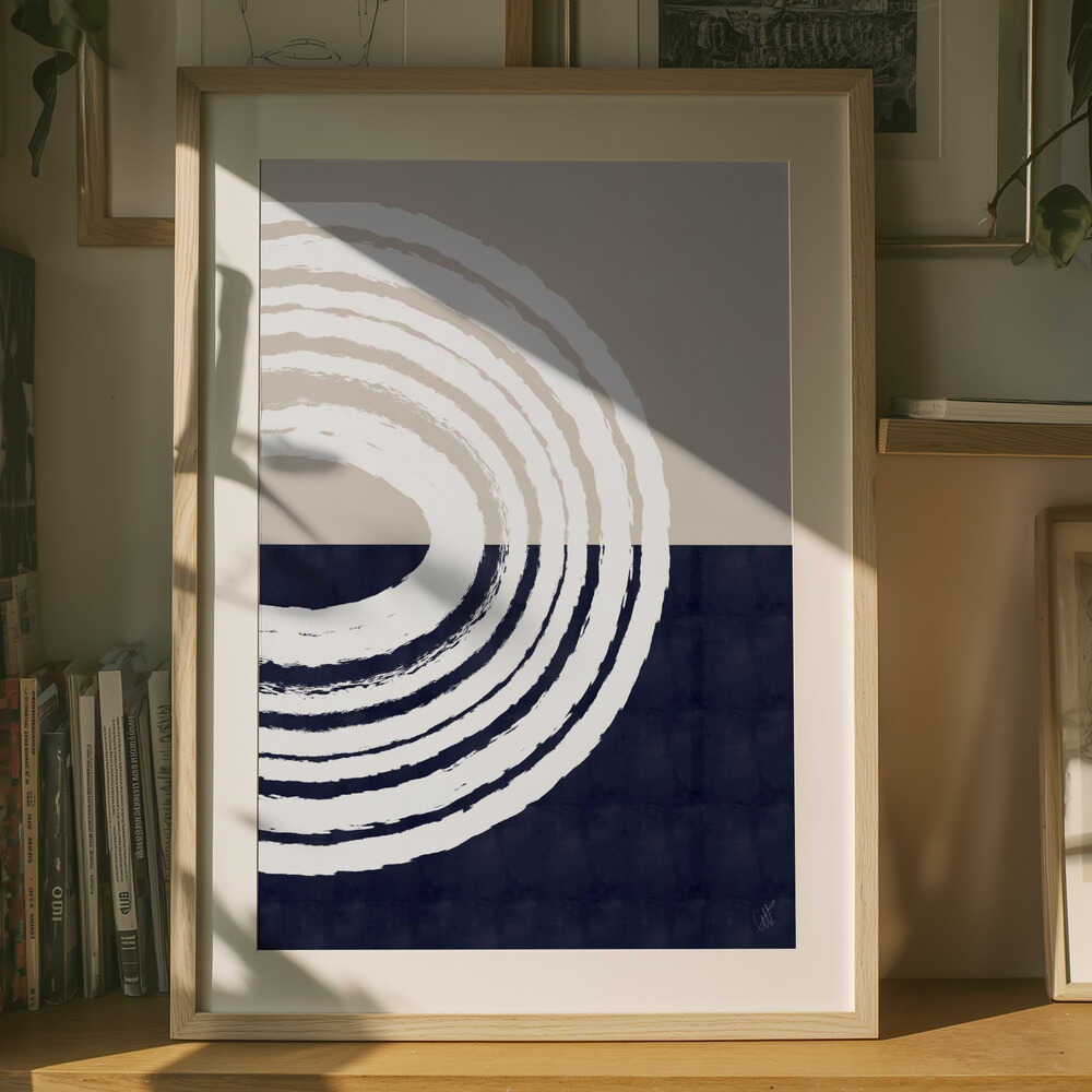 Zen Curve Balans Poster