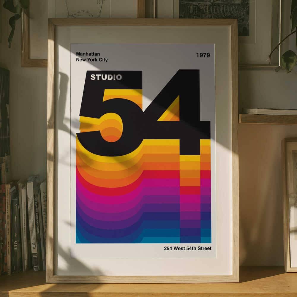 Studio 54 Retro Design