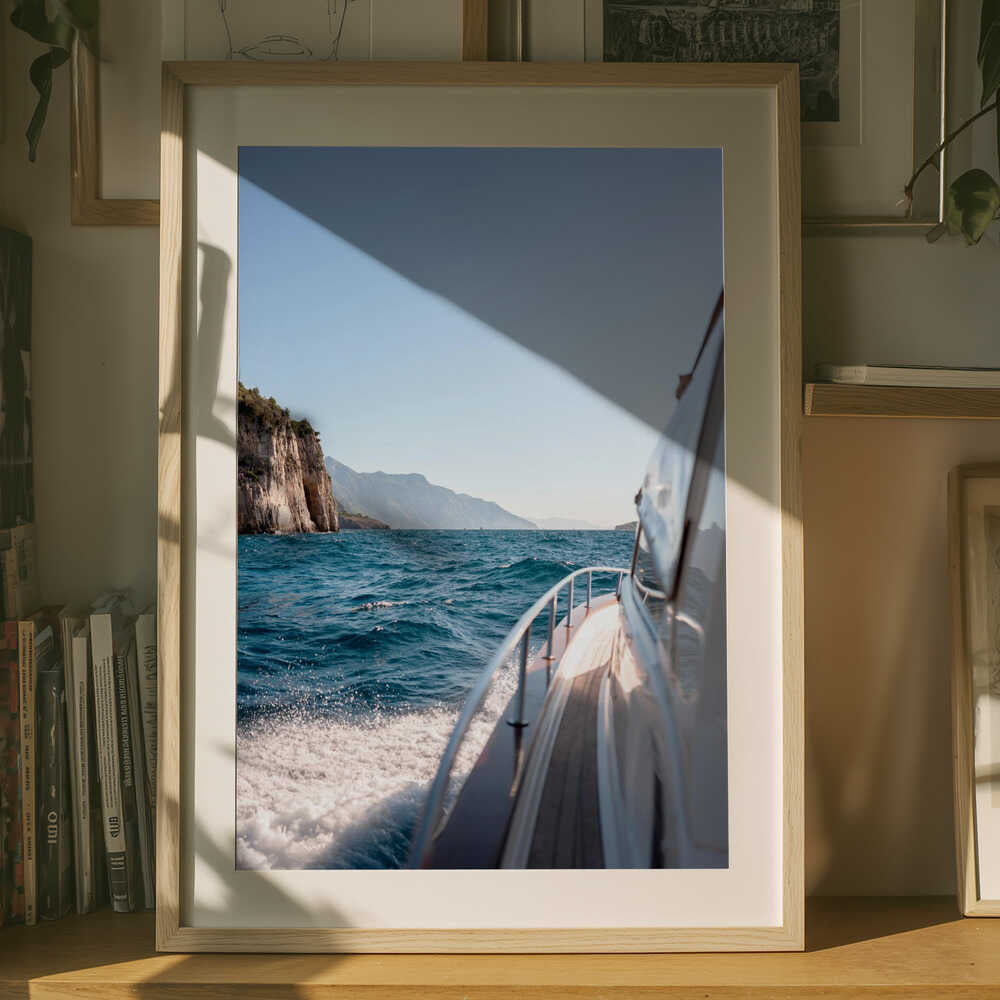 Amalfi Coast | Italy Travel Photography Poster