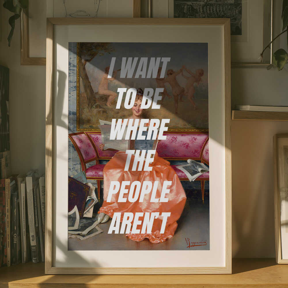 Ensamhetens önskan Poster