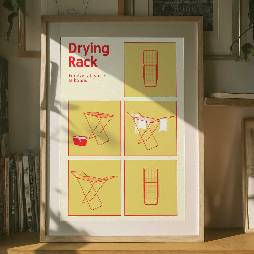 Torkställ Poster