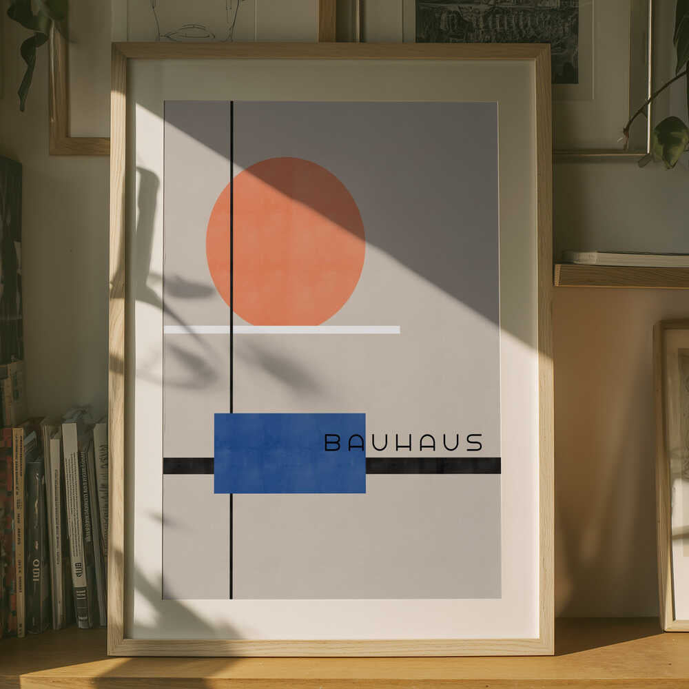 Modern Abstrakt Geometri Poster