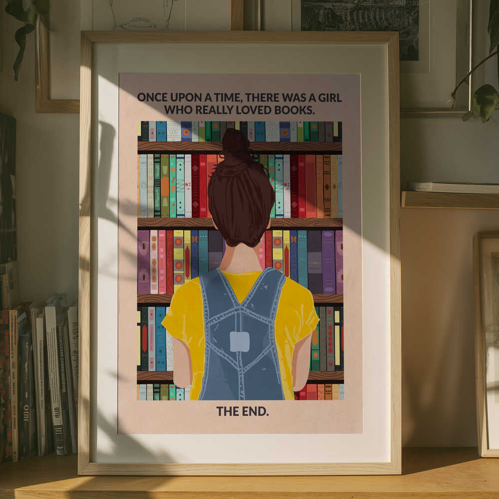 Lost In Books Poster