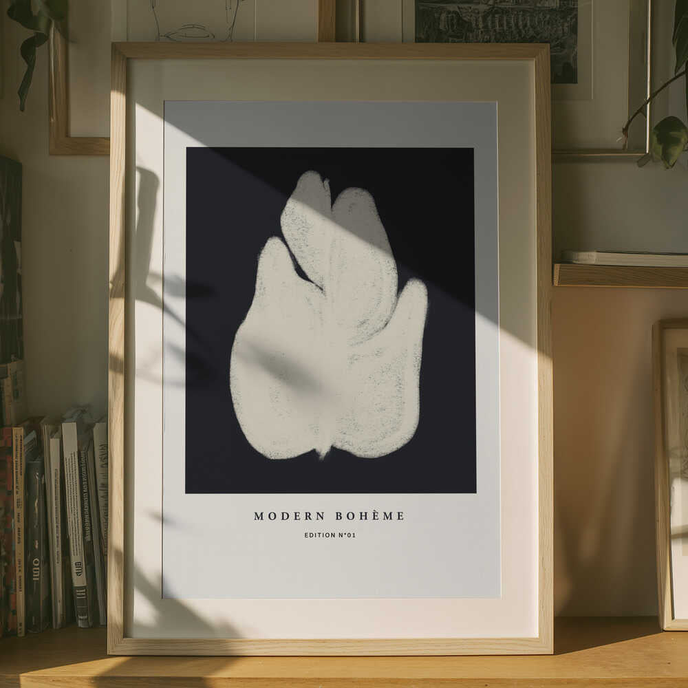 Abstrakt Blomster Poster