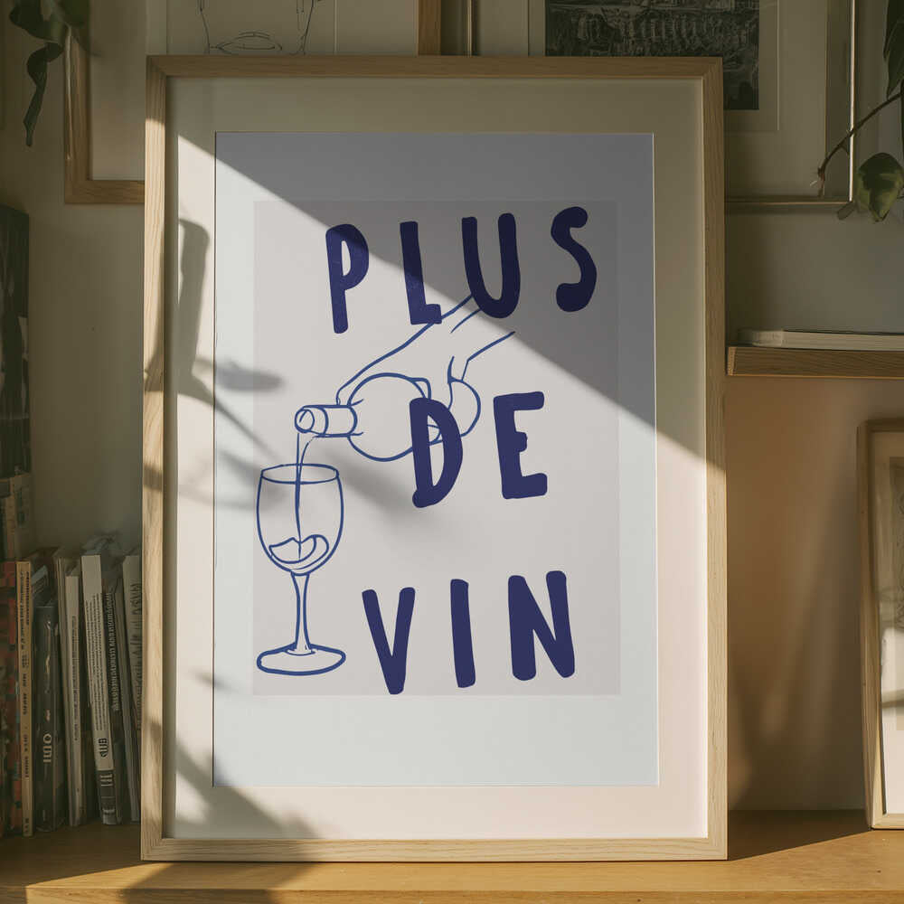 Vin som hälls Poster