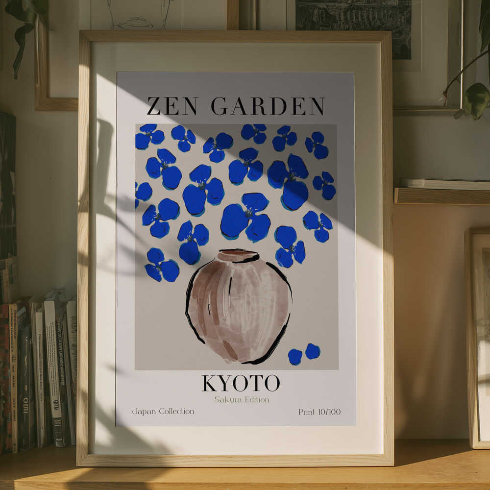 Azurblomster-plakat