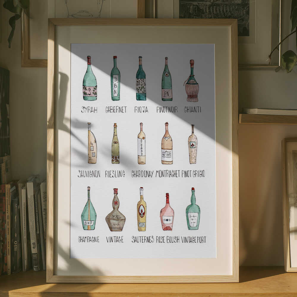 Vinflaskmedley Poster