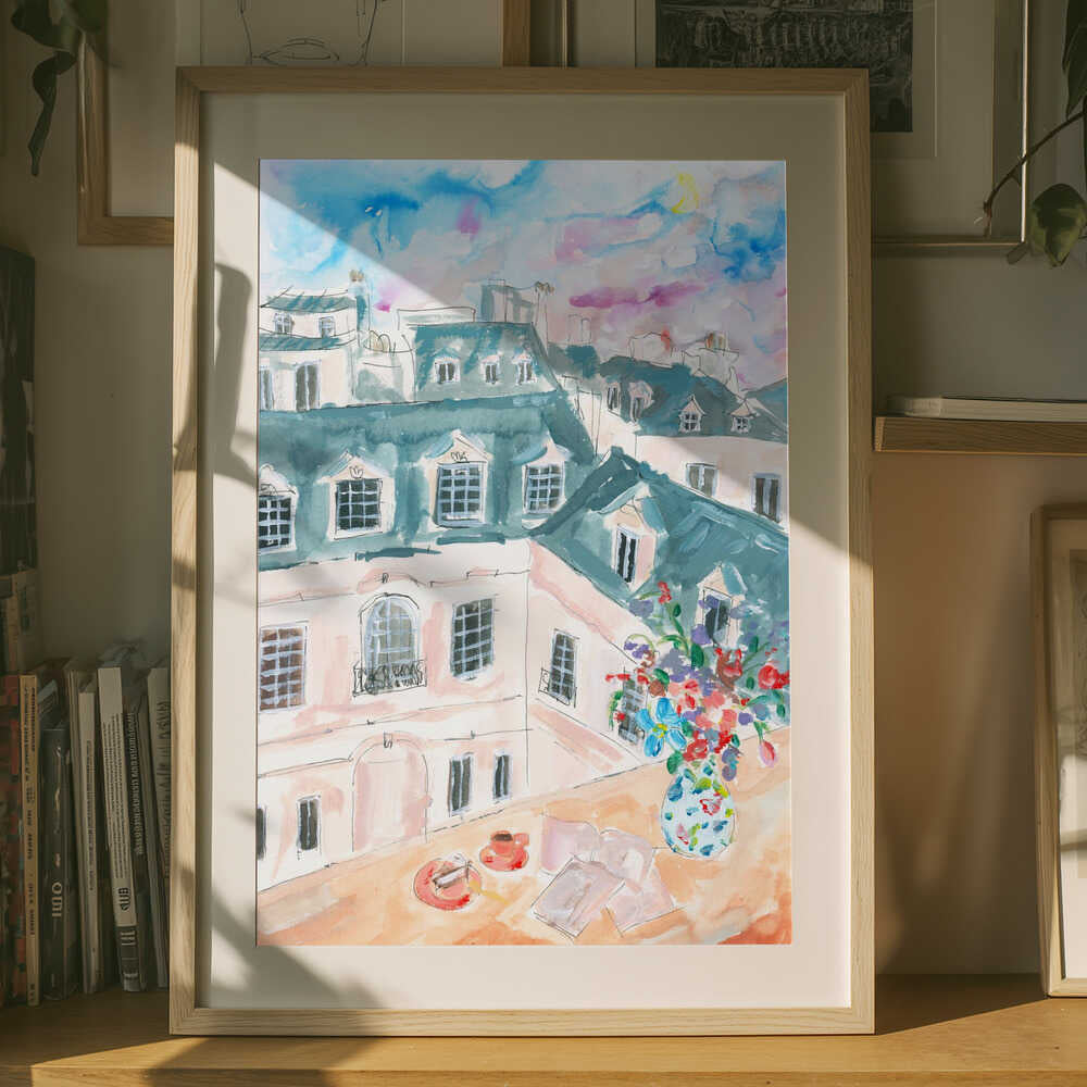 Pariser tagtop-plakat
