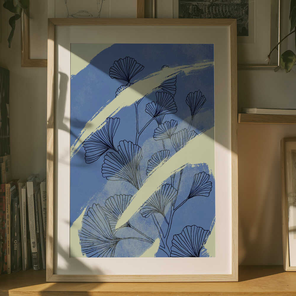 Ginkgobladene05 Plakat