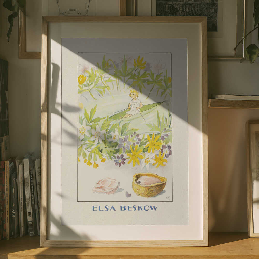 Tummelisa I Vattnet, Elsa Beskow Hc Andersen Poster