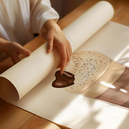 Frappuccino Coffee Poster