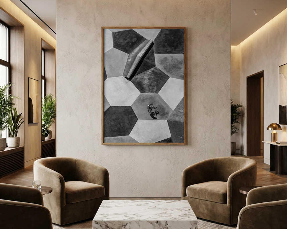 BMX Park Geometri Poster