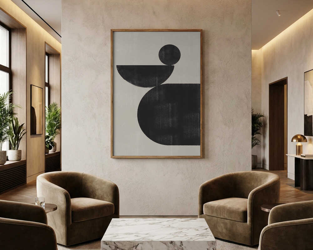 Geometric Harmony Poster