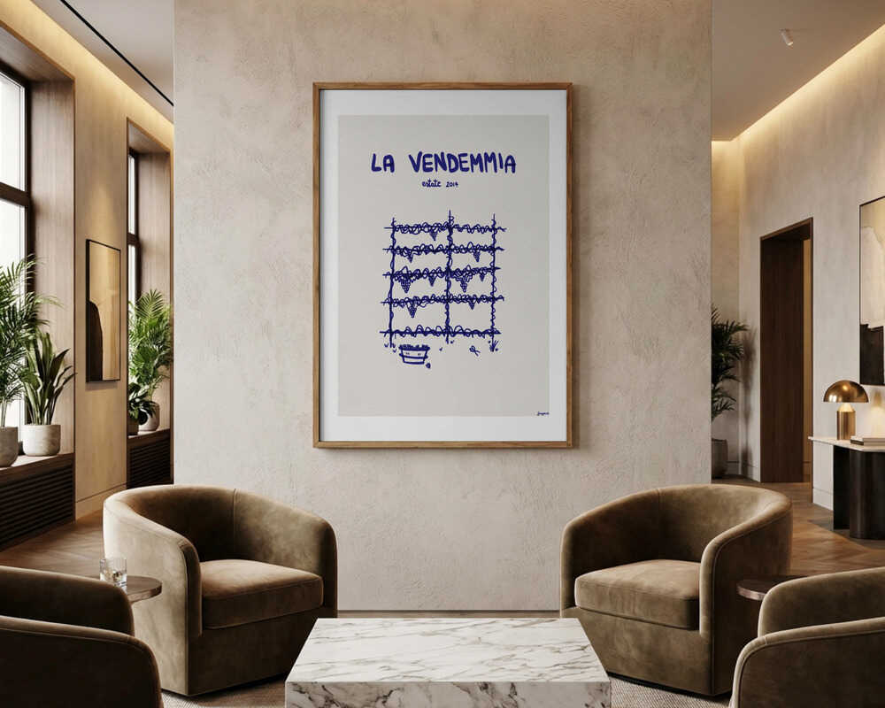 La vendemmia Poster