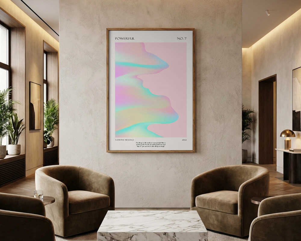 Kraftfull gudomlig Poster