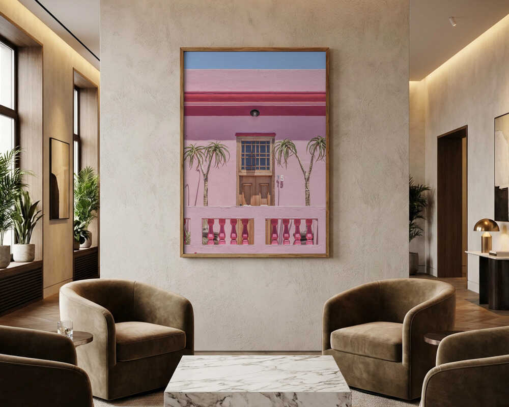 Peachy fasad poster