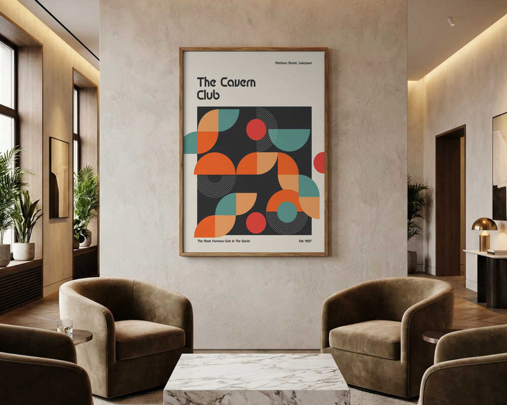 Cavern Club Design Poster